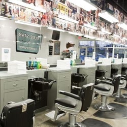Blue Star Barbershop - Interior from website