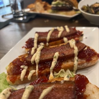 Talus Spirits & Sustenance - BLT Crustini - New American Near Me - Papillion, Nebraska Talus Spirits & Sustenance - BLT Crustini - New American Near Me - Papillion, Nebraska