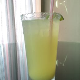 How perfect. Margarita from Hemingway's waiting when I arrived. Now that's service!