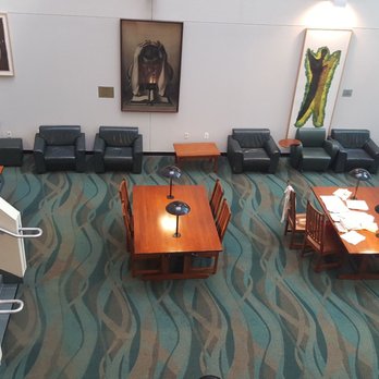 Alexander Library - View from above of second reading room - Libraries Near Me - New Brunswick, New Jersey