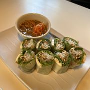 Photo of Golden Era Vegan Restaurant - San Francisco, CA, United States. 2. Spring Rolls Non-Fried