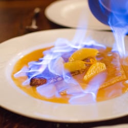 Bistrot Gavroche - Crepes with Grand Marnier sauce