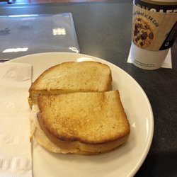 Barnes & Noble Booksellers - Santa Fe chicken sandwich and decaf American