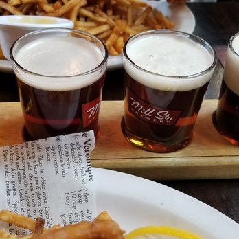 Mill Street Brew Pub - Beer flight!!! Delicious. - Brewpubs Near Me - Toronto, Ontario Mill Street Brew Pub - Beer flight!!! Delicious. - Brewpubs Near Me - Toronto, Ontario