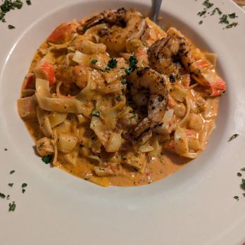 Cafe Sicilia - Seafood fettucine - Italian Near Me - Bedford, Texas