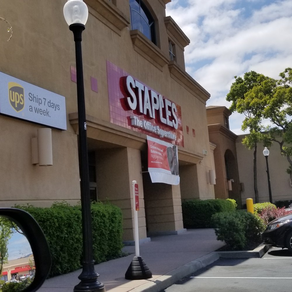 Staples - Tuesday, May 15, 2019: outside store front from my car. - Printing Services Near Me - Pleasant Hill, California Staples - Tuesday, May 15, 2019: outside store front from my car. - Printing Services Near Me - Pleasant Hill, California