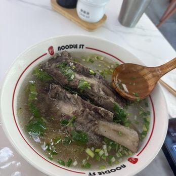 Noodle St - beef Bone in Rib Rice Noodle Soup (3P) - Noodles Near Me - Los Angeles, California Noodle St - beef Bone in Rib Rice Noodle Soup (3P) - Noodles Near Me - Los Angeles, California