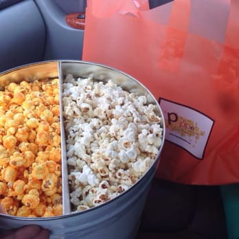 Popped! Republic - 2 gallon tin of yumminess: cheddar and kettle corn! - Popcorn Shops Near Me - Baltimore, Maryland
