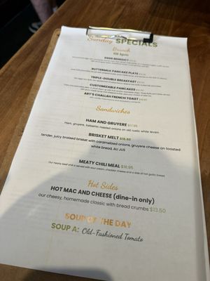 Menu photo 6 Clementine Los Angeles, CA