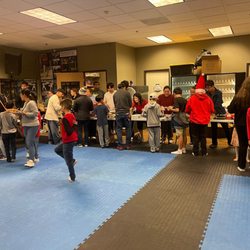 Tom Vo's Taekwondo - 2023 Christmas Party - The best part of every party... the food.