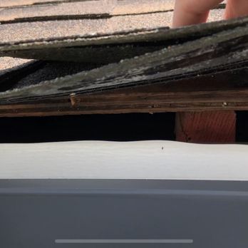 Remodel America - Large gap between fascia and roof plywood. - Roofing Near Me - Red Bank, New Jersey Remodel America - Large gap between fascia and roof plywood. - Roofing Near Me - Red Bank, New Jersey
