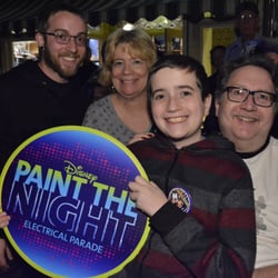 Dream Come True Vacations - Raube Family - Paint the Night Parade - Disneyland 60th Anniversary