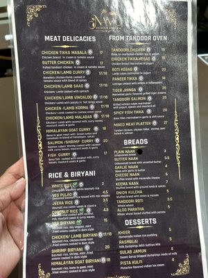 Menu photo 1 Namo Indian Cuisine Danville, CA Menu photo 1 Namo Indian Cuisine Danville, CA
