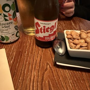 Clio's Bookstore and Bar - Stiegl lagger, Sincere Cider, and almonds! - Bookstores Near Me - Oakland, California Clio's Bookstore and Bar - Stiegl lagger, Sincere Cider, and almonds! - Bookstores Near Me - Oakland, California