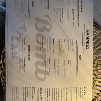 Bomb Biscuit - Back of menu - Breakfast & Brunch Near Me - Atlanta, Georgia