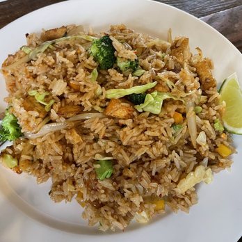 myThai Downtown Restaurant - Spicy veggie fried rice (made vegan) - Thai Near Me - Anchorage, Alaska myThai Downtown Restaurant - Spicy veggie fried rice (made vegan) - Thai Near Me - Anchorage, Alaska
