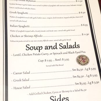 Sunset Bistro - Menu - page 3 - Greek Near Me - Sun City, Arizona Sunset Bistro - Menu - page 3 - Greek Near Me - Sun City, Arizona