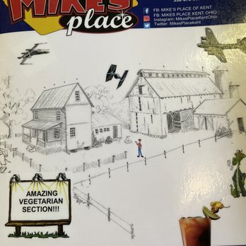 Mike's Place - Menu front - American Near Me - Kent, Ohio Mike's Place - Menu front - American Near Me - Kent, Ohio