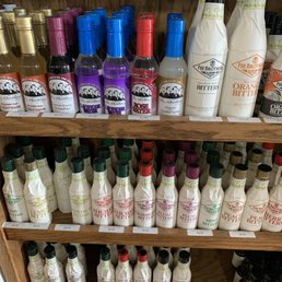 The large bitters options. The large bitters options.