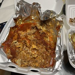A Touch of Italy - This how there lasagna comes!!!