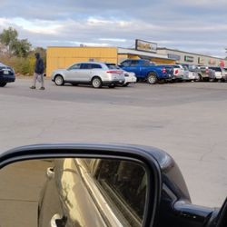 Time Out Lounge - This is my mom's Lincoln sitting outside time out lounge 4 hours after getting out of committal