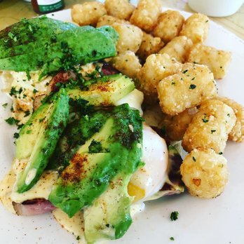 Vic's - Classic Benedict - added avocado. Choice of side comes with it! - Breakfast & Brunch Near Me - Martinez, California