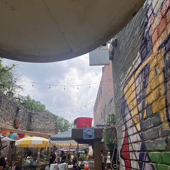 Saint Paul Brewing - Looking towards the entrance to the patio area. - Breweries Near Me - Saint Paul, Minnesota