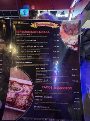 Menu photo 3 La Oaxaqueña Phoenix, AZ