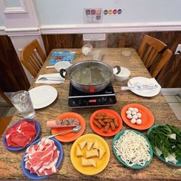 Beef and Chicken Broth Bowl, pick your own protein; Follow me @Rimyeats