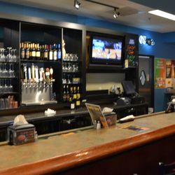 Finish Line Restaurant & Lounge - Totally devoid of anyone to take your order.