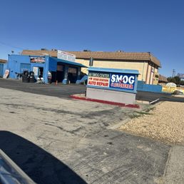 Exterior outside entrance of Av Smog Center - Palmdale, California Exterior outside entrance of Av Smog Center - Palmdale, California