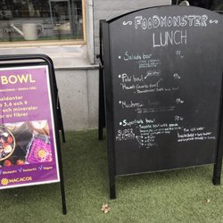 Foodmonster - Lunchmenyn