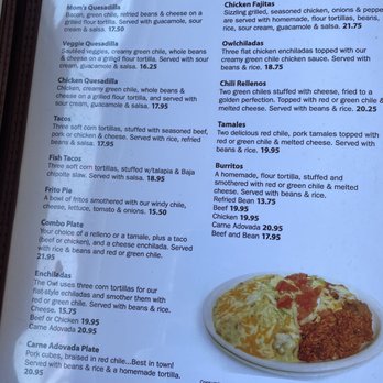 The Owl Cafe - Mexican Specialties - Diners Near Me - Albuquerque, New Mexico The Owl Cafe - Mexican Specialties - Diners Near Me - Albuquerque, New Mexico
