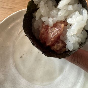 Nori Bar - Spicy Ahi Hand Roll - Sushi Bars Near Me - Honolulu, Hawaii Nori Bar - Spicy Ahi Hand Roll - Sushi Bars Near Me - Honolulu, Hawaii