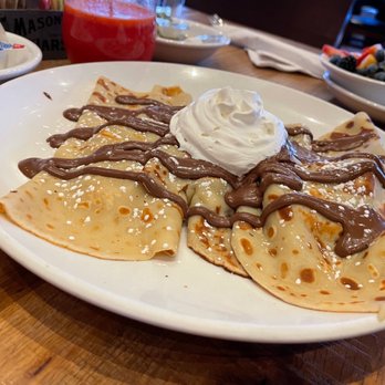 Alexanders Cafe - Nutella and Banana Crepes - Breakfast & Brunch Near Me - Saint Charles, Illinois