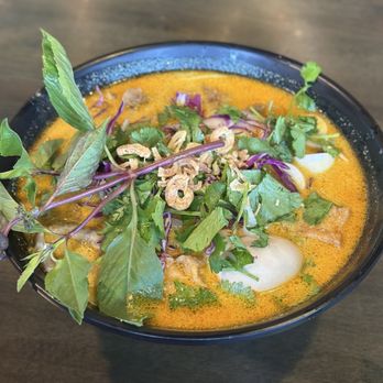 Amazing Basil - N8. Lemongrass Chk Laksa Soup - Asian Fusion Near Me - Fremont, California