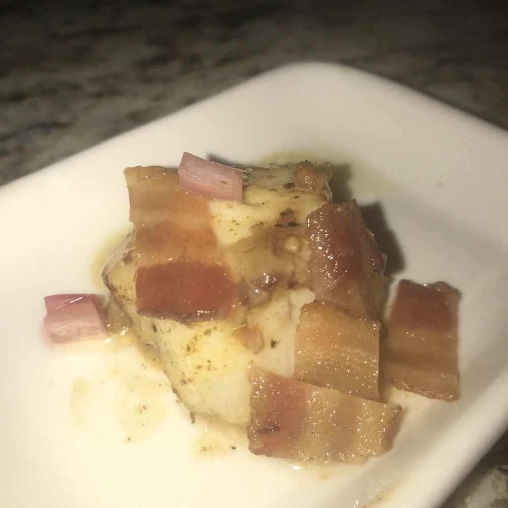 Bonefish Grill - Scallop from winter menu. Topped with bacon jam. - Seafood Near Me - Durham, North Carolina