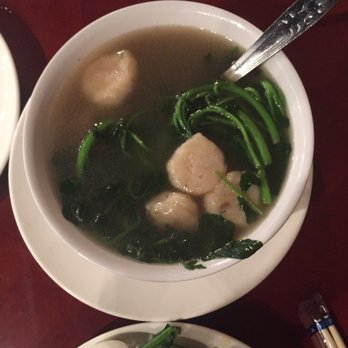 Sun Wah Bar-B-Que - watercress soup with fishball size small. a bit salty - Barbeque Near Me - Chicago, Illinois Sun Wah Bar-B-Que - watercress soup with fishball size small. a bit salty - Barbeque Near Me - Chicago, Illinois