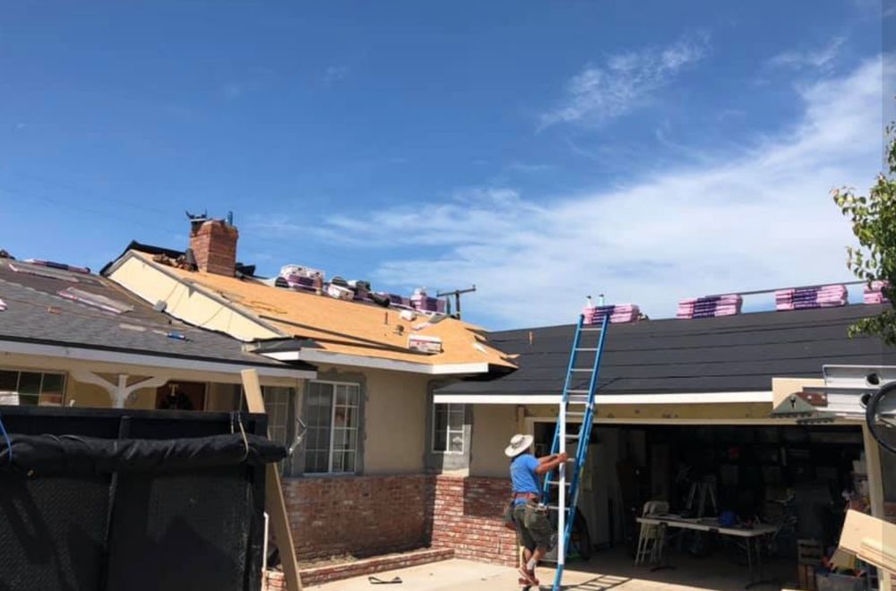 Slide of Jay's Roofing