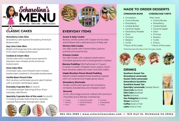 Menu photo 1 Scharolina's Custom Cakes Richmond, VA Menu photo 1 Scharolina's Custom Cakes Richmond, VA