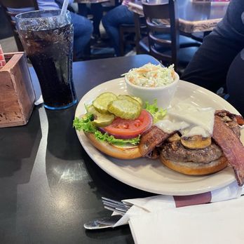 Kilroys Bar and Grill - Bacon shroom burger - New American Near Me - Indianapolis, Indiana
