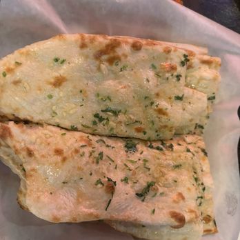 Curry N Crust - Garlic Naan - Pizza Near Me - Tempe, Arizona