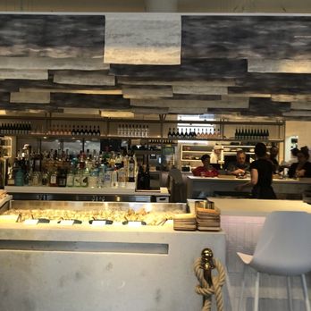 J&C Oyster - oyster bar area - Seafood Near Me - Hollywood, Florida