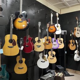 Acoustic guitar section. Acoustic guitar section.