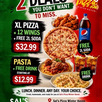 Sal's Pizza - Italian Near Me - Winter Haven, Florida Sal's Pizza - Italian Near Me - Winter Haven, Florida