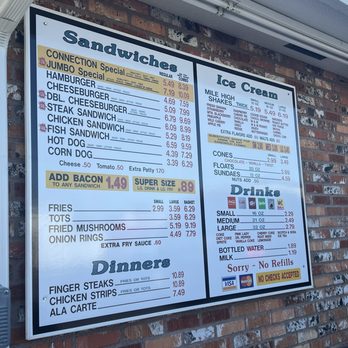 Hamburger Connection - Their menu. - Fast Food Near Me - Caldwell, Idaho