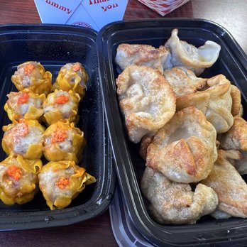 Dumpling House - Sau mai and pork and chives pot stickers - Chinese Near Me - Davis, California