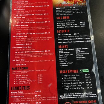 That's My Dog - Menu - Hot Dogs Near Me - Katy, Texas That's My Dog - Menu - Hot Dogs Near Me - Katy, Texas
