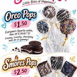 Milk & Sugar Time - Handmade Oreo pops and snores pops are a delicious little treat, any time.