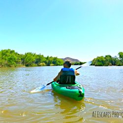 Arizona Escapes - Kayaking on the Salt River